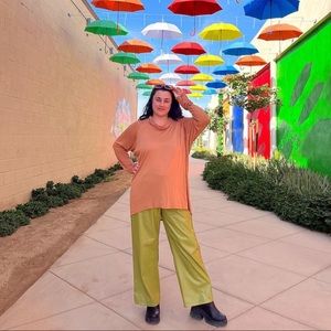 Long sleeve turtleneck tunic top